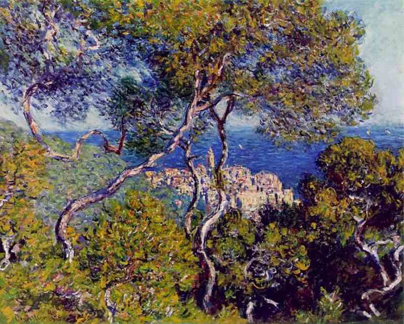 Bordighera, pintura de Oscar-Claude Monet