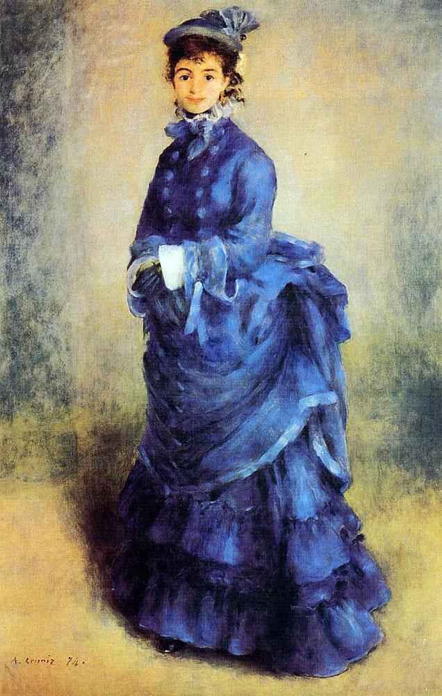 La parisina, pintura de Pierre-Auguste Renoir