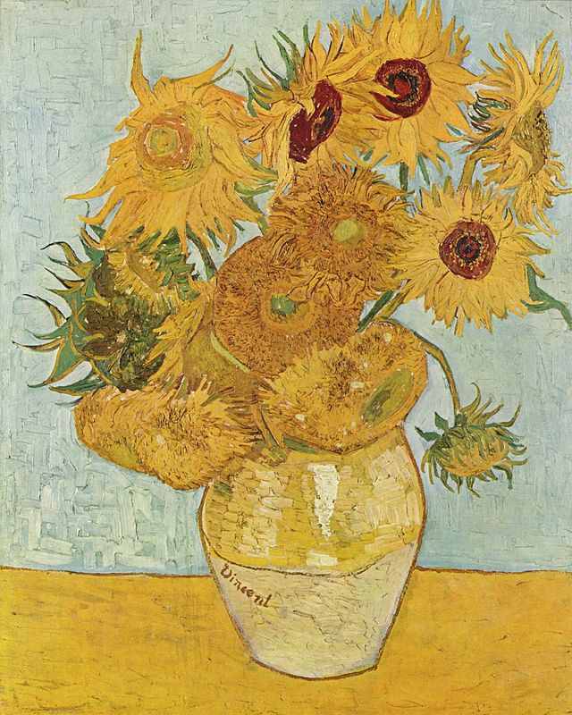 Los girasoles, pintura de Vincent Willem van Gogh